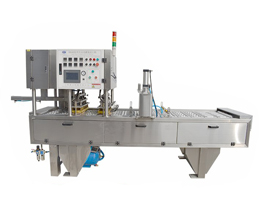 杯裝辣椒醬灌裝機Hot sauce filling machine,小身材大味道！